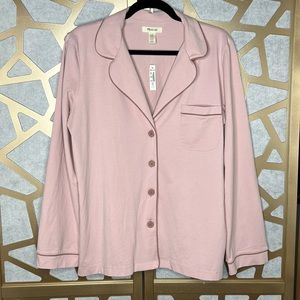 Knit Bedtime Long-Sleeve Pajama‎ Top